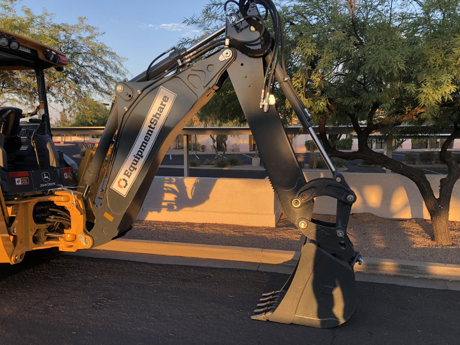 2020 John Deere 310LEP - Extendable Stick Canopy, 4WD, Extendable Stick, Pilot Controls, 2 Way Hydraulics, TAG Manual QC