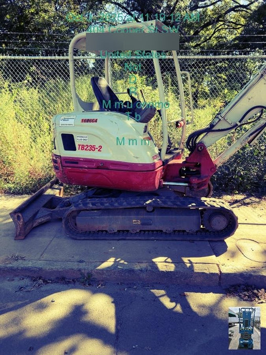 2021 TAKEUCHI TB235-2R