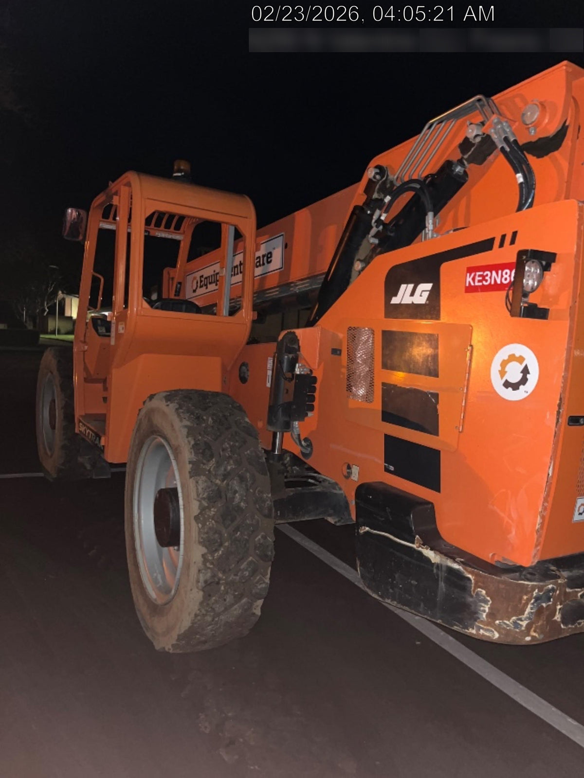 2020 Skytrak 8042 74 Hp, FF Tires, Work Lights, Beacon, Aux Hydraulics, Back up Alarm, Lifting Eye, ES Decals