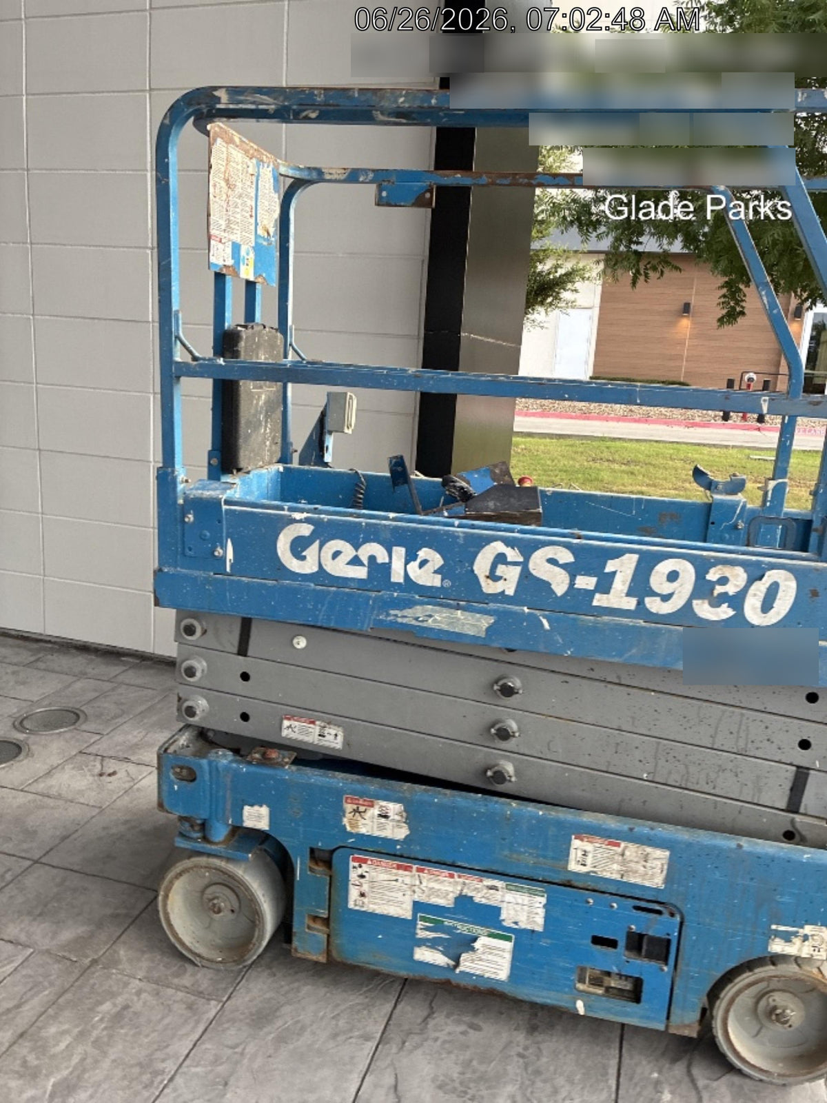 2018 Genie GS-1930 Genie GS-1930 w/Fixed Rail, Chain Entry