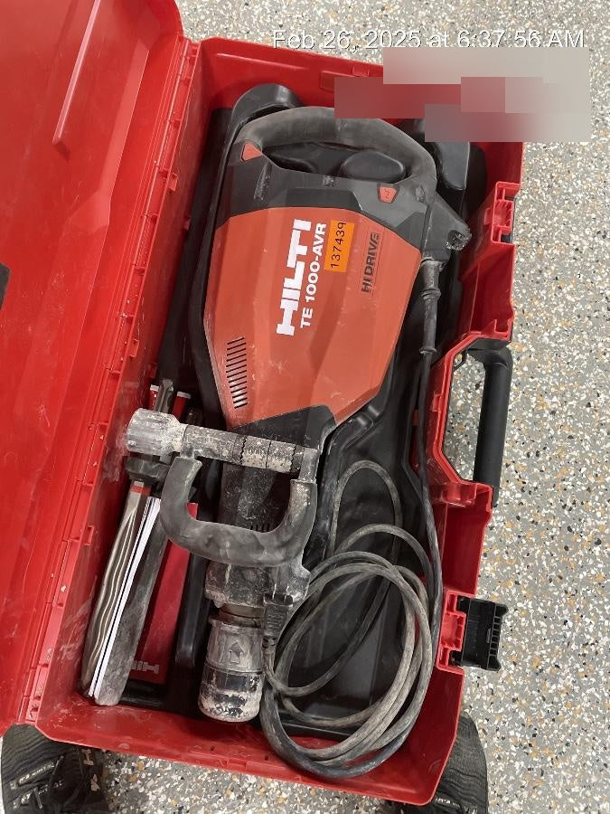 2021 HILTI TE 1000-AVR
