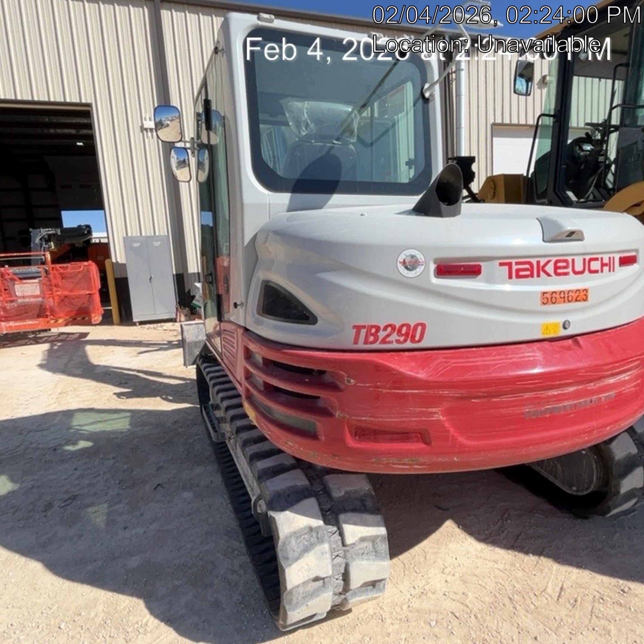 2025 TAKEUCHI TB290-CR