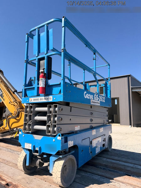 2018 Genie GS-2632 GS-2632 w/Fixed Rail, Chain Entry