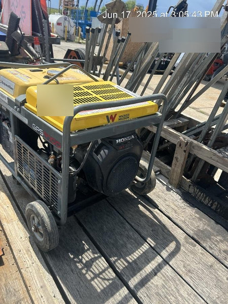 2020 Wacker Neuson GPS9700A GENERATOR,EPA,CSA,WHEEL KIT