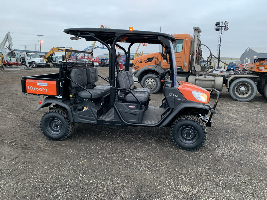 2022 Kubota RTV-X1140W-H Plastic Canopy, Windshield Acrylic Clear, LED Strobe Light, Wire Harness Kit, Back up Alarm