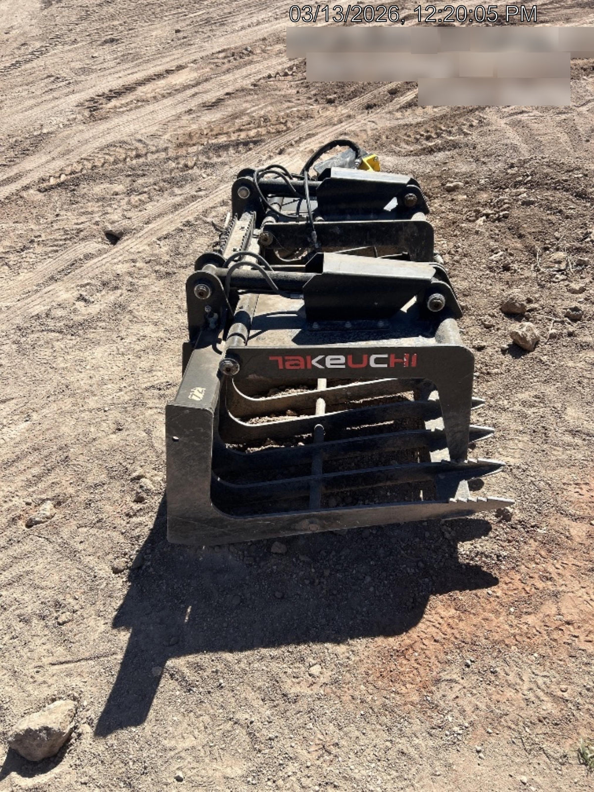 2022 TAKEUCHI 72" Skeleton Grapple Bucket - Takeuchi