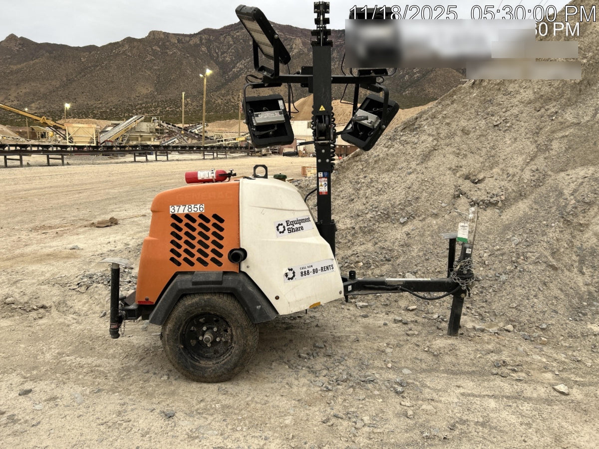 2023 Generac MLT2 Diesel, Flex Switch 120V Input, Powerzone Controller, (4) 320W LED Lights, 4kW Generator, 39.9 Gal Fuel Tank, 2" Ball, T3