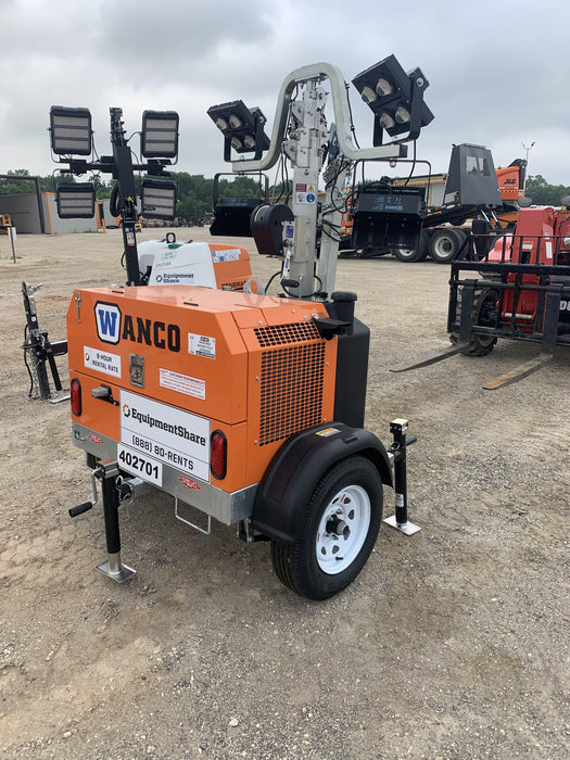 2024 Wanco WLTT-4MM4K Diesel, Deep Sea Controller, Shore Power Plug, Auto Start, (4) 350W LED Floodlights, 4kW Generator, 60 Gal Fuel Tank, 2" Ball, T3
