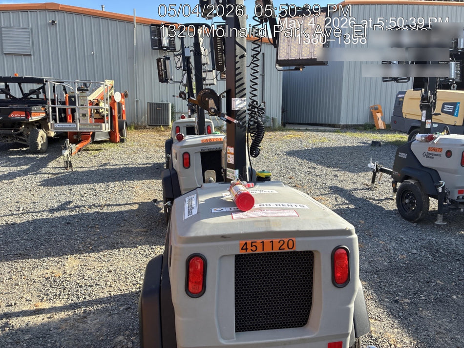 2024 Wacker Neuson LTT4 Diesel, Kohler KDW702, Deep Sea Controller, Auto Start, LED 320W, Bypass Outlet, T3