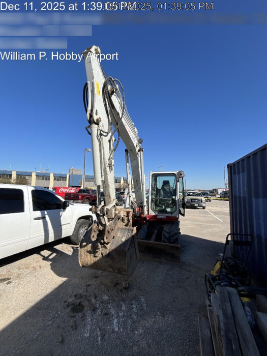 2019 Takeuchi TB290 Takeuchi TB290 Cab/Heat/AC w/Rubber Tracks, Auxiliary Hydraulics, Dozer Blade, Manual QC, 18/24/36" Buckets, Hydraulic Thumb Installed