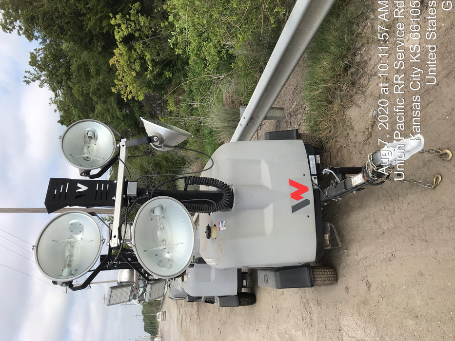 2018 Wacker Neuson LTV6L-MH Wacker Neuson LTV6L Mobile Light Tower w/Fuel Level Sensor Installed