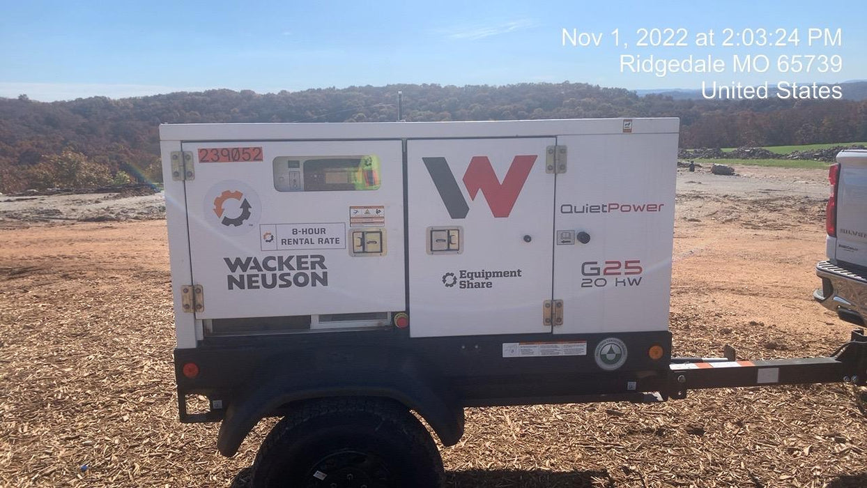 2022 WACKER NEUSON G25