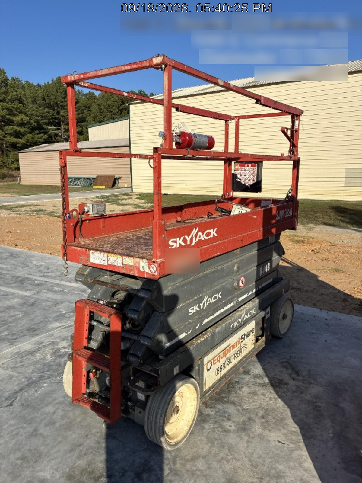2018 SKYJACK SJIII-3226