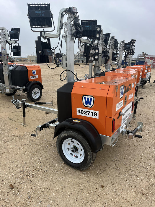 2024 Wanco WLTT-4MM4K Diesel, Deep Sea Controller, Shore Power Plug, Auto Start, (4) 350W LED Floodlights, 4kW Generator, 60 Gal Fuel Tank, 2" Ball, T3