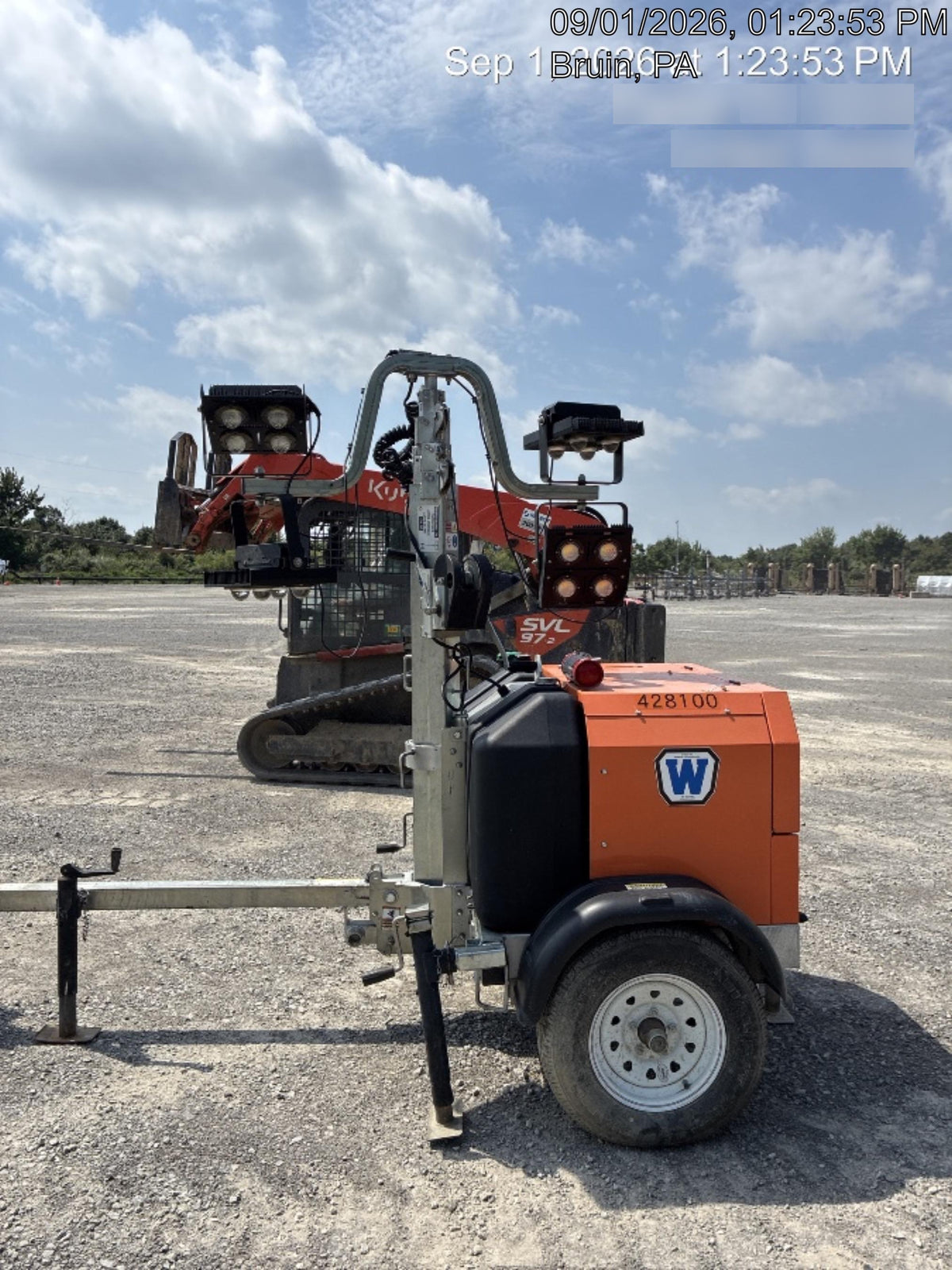 2024 Wanco WLTT-4MM4K Diesel, Deep Sea Controller, Shore Power Plug, Auto Start, (4) 350W LED Floodlights, 4kW Generator, 60 Gal Fuel Tank, 2" Ball, T3
