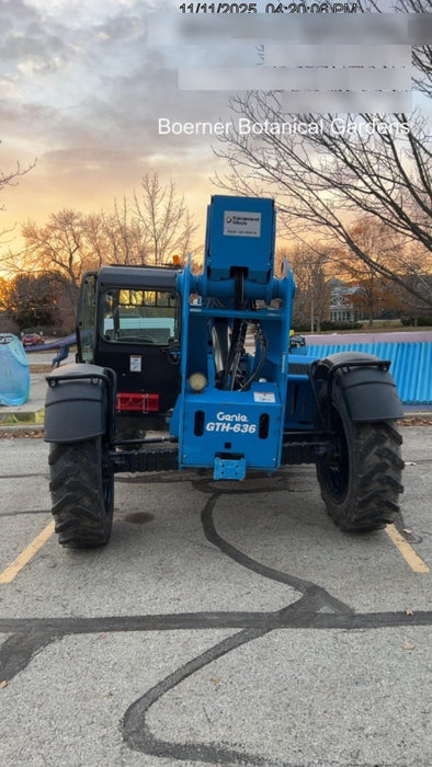 2020 Genie GTH-636 Cab/Heat/Air, Solid Tires, Work Lights, Beacon, Aux Hydraulics, Back up Alarm