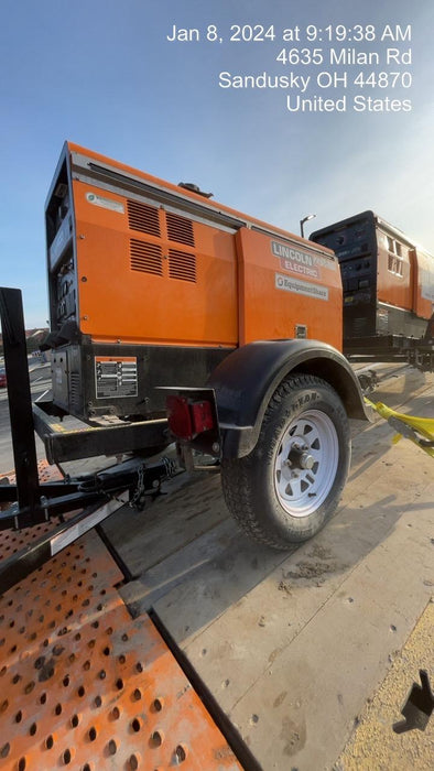 2022 Lincoln Electric LE400 Kubota V1505, Trlr, Cable Rack, Light Kit, ES Decals, T3