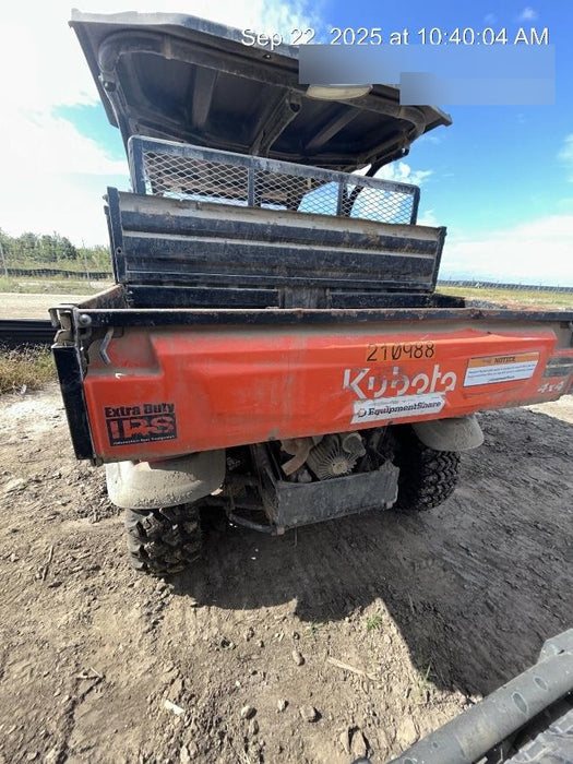2022 Kubota RTV-X1140W-H Plastic Canopy, Windshield Acrylic Clear, LED Strobe Light, Wire Harness Kit, Back up Alarm
