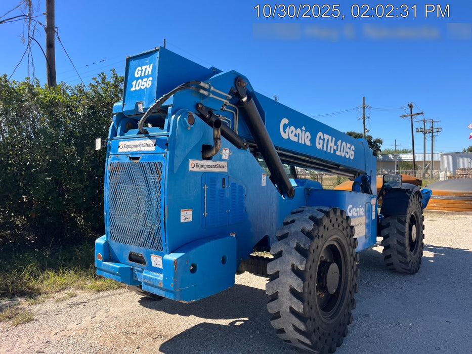 2019 Genie GTH-1056 Genie GTH-1056 w/CAB, Solid Tires, Work Lights, 60" carriage/forks, cab mesh, beacon