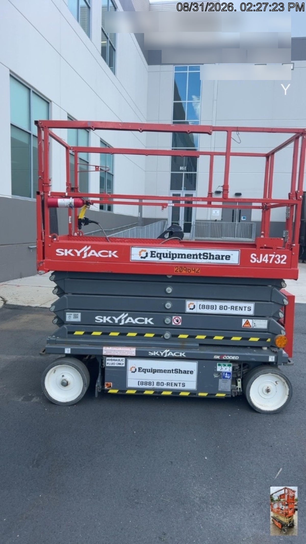 2022 SKYJACK SJ4732