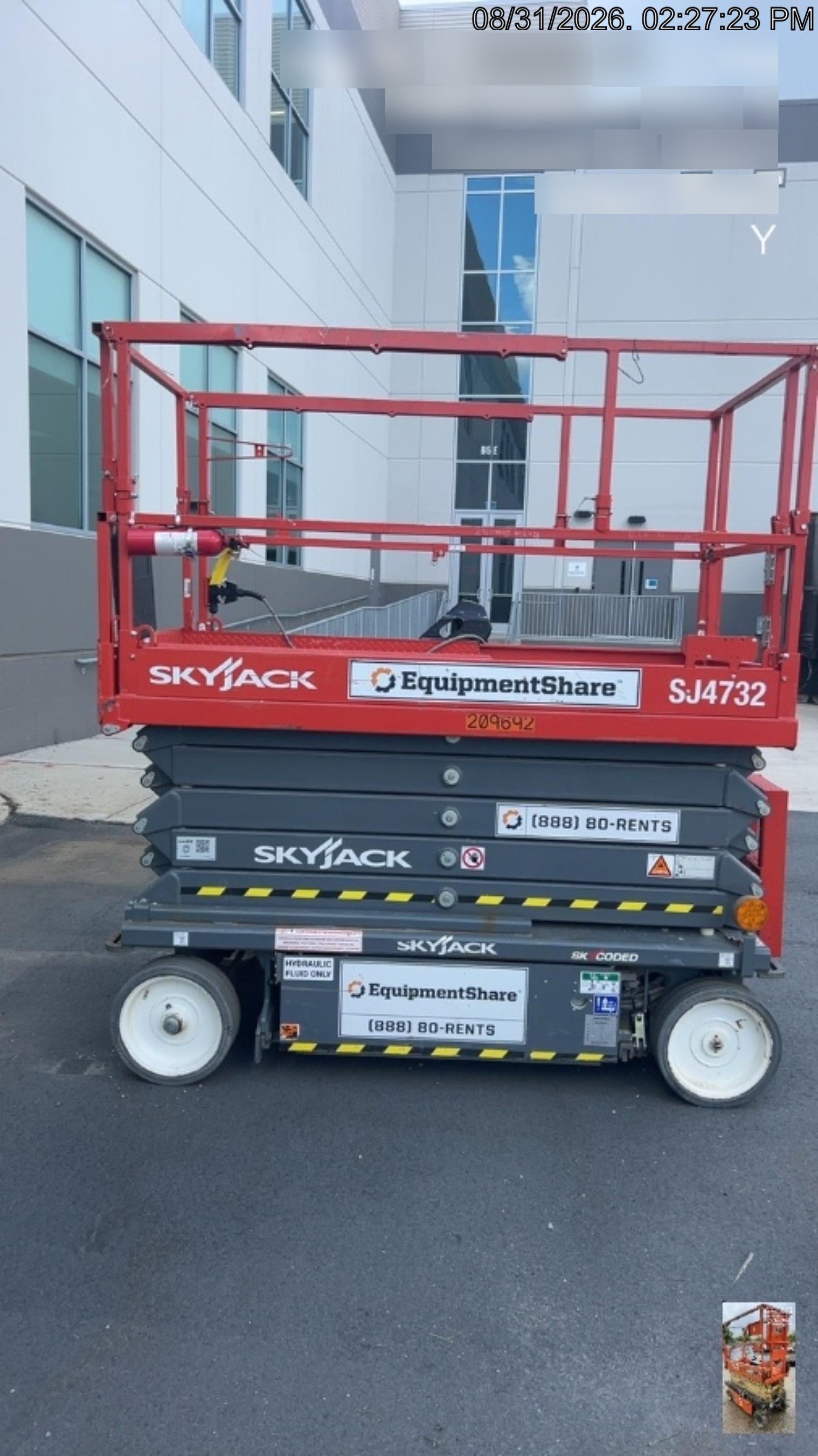 2022 SKYJACK SJ4732