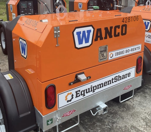 2024 Wanco WLTT-4MM4K Diesel, Deep Sea Controller, Shore Power Plug, Auto Start, (4) 350W LED Floodlights, 4kW Generator, 60 Gal Fuel Tank, 2" Ball, T3