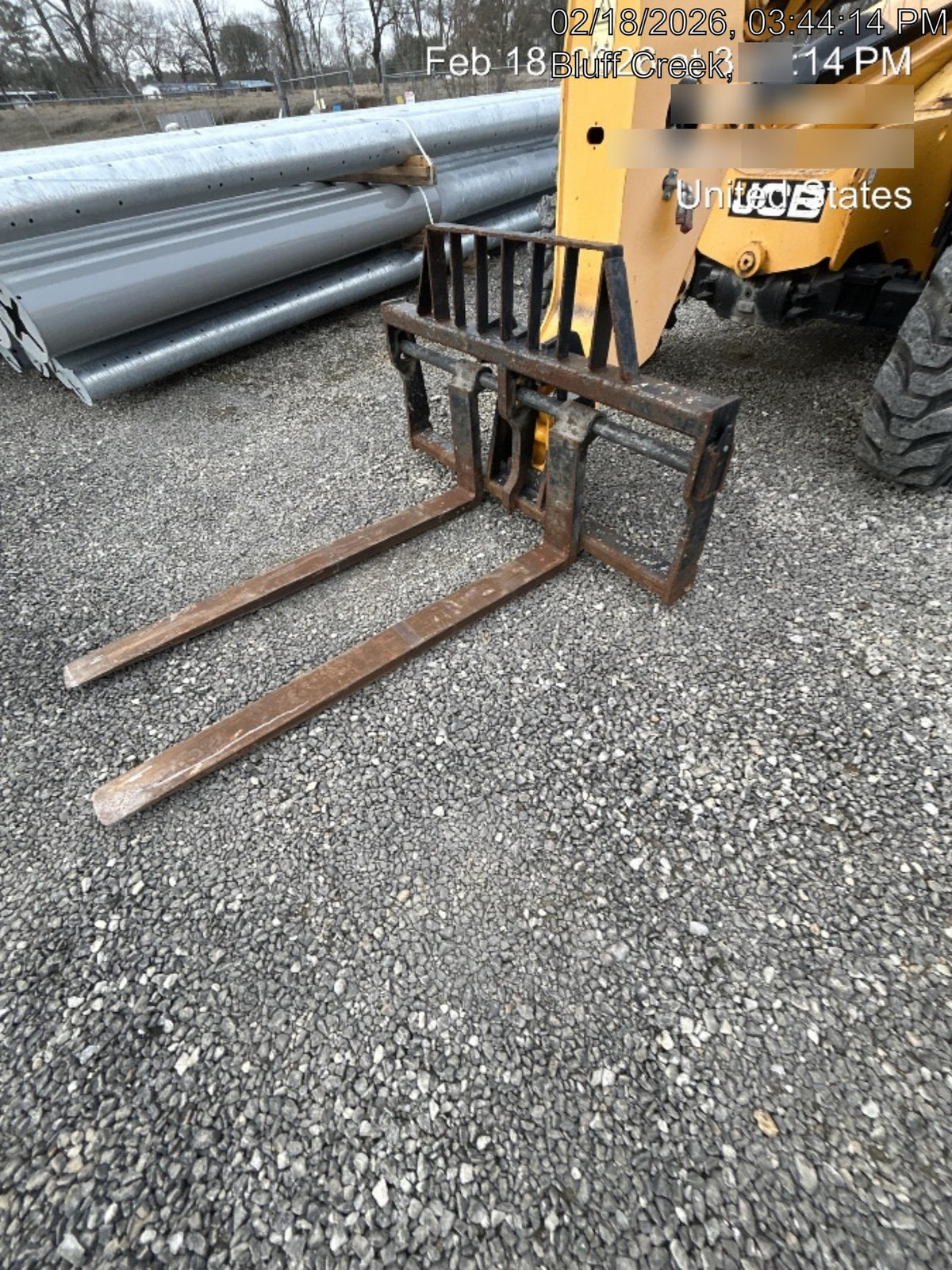 2020 JCB 509-42 Cab/Heat/Air, Solid Tires, Work Lights, Beacon, Aux Hydraulics, Back up Alarm, Lifting Eye, ES Decals