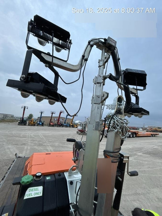 2024 Wanco WLTT-4MM4K Diesel, Deep Sea Controller, Shore Power Plug, Auto Start, (4) 350W LED Floodlights, 4kW Generator, 60 Gal Fuel Tank, 2" Ball, T3