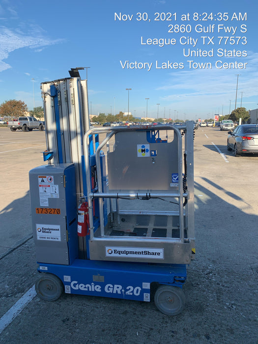 2021 GENIE GR-20