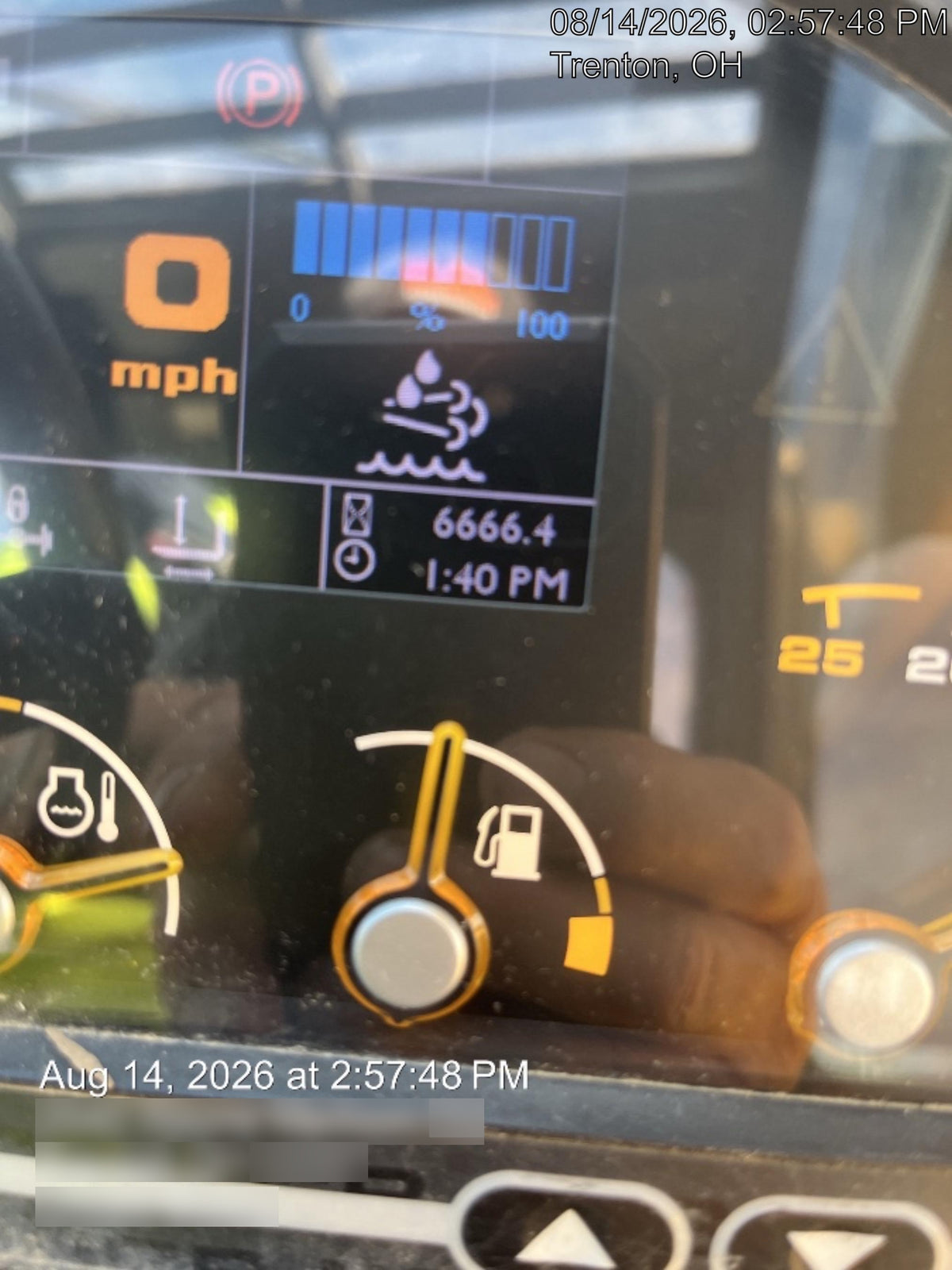 2019 JCB 512-56 Cab/Heat/Air, 109 HP, Solid Tires, STD Worklight, Beacon, Aux Hydraulics, Lifting Eye, Back up Alarm w/66" Carriage/60" Forks
