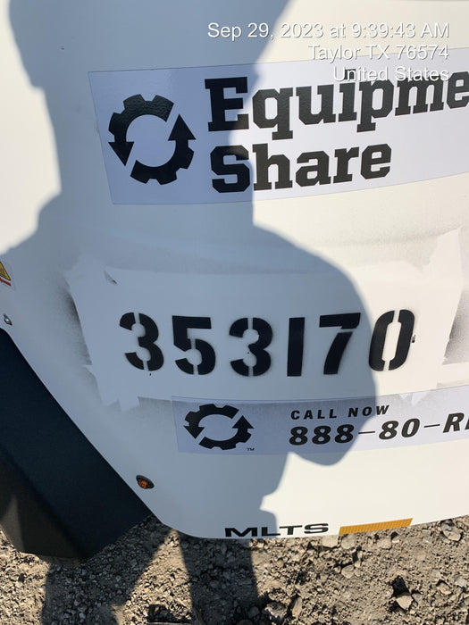 2023 Generac MLT2 Diesel, Flex Switch 120V Input, Powerzone Controller, (4) 320W LED Lights, 4kW Generator, 39.9 Gal Fuel Tank, 2" Ball, T3