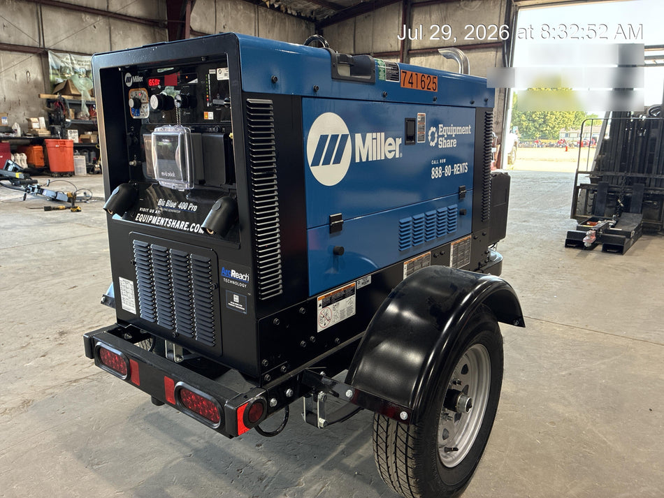 2026 MILLER ELECTRIC BIG BLUE 400