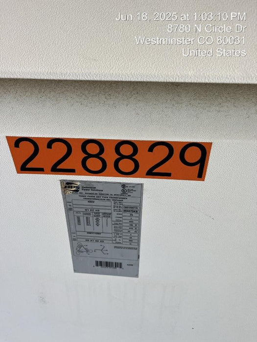 2022 TRYSTAR TF-75KVA480-208SDC-M-F