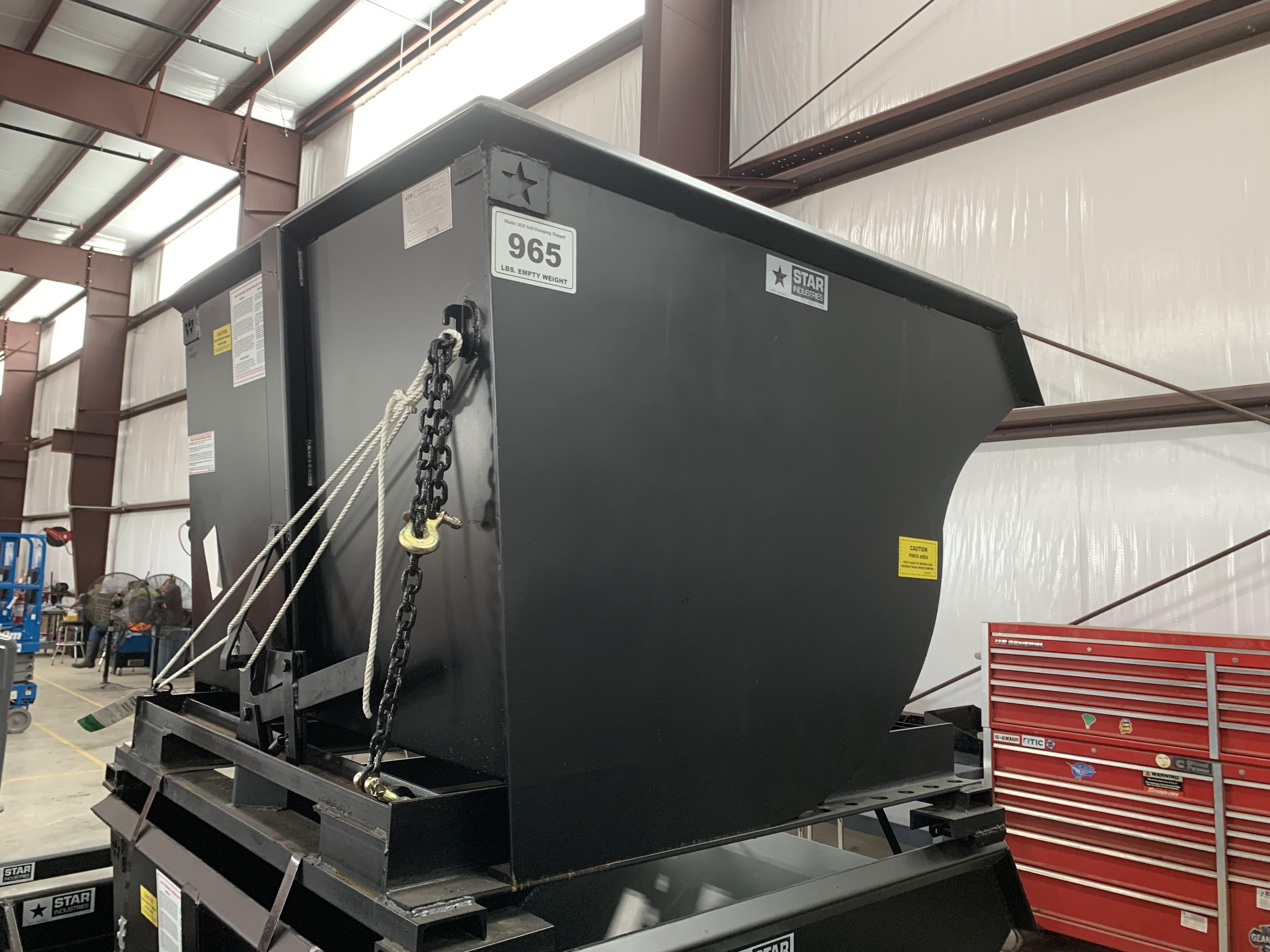 2021 STAR INDUSTRIES M-1820 - Self-Dump Hopper