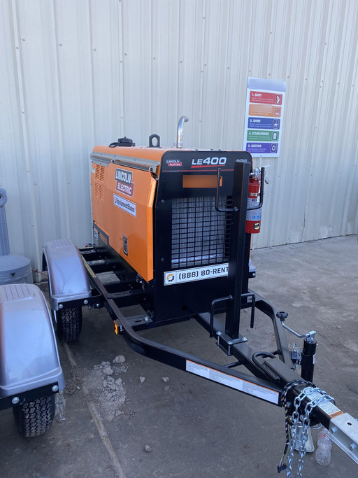 2022 Lincoln Electric LE400 Kubota V1505, Trlr, Cable Rack, Light Kit, ES Decals, T3