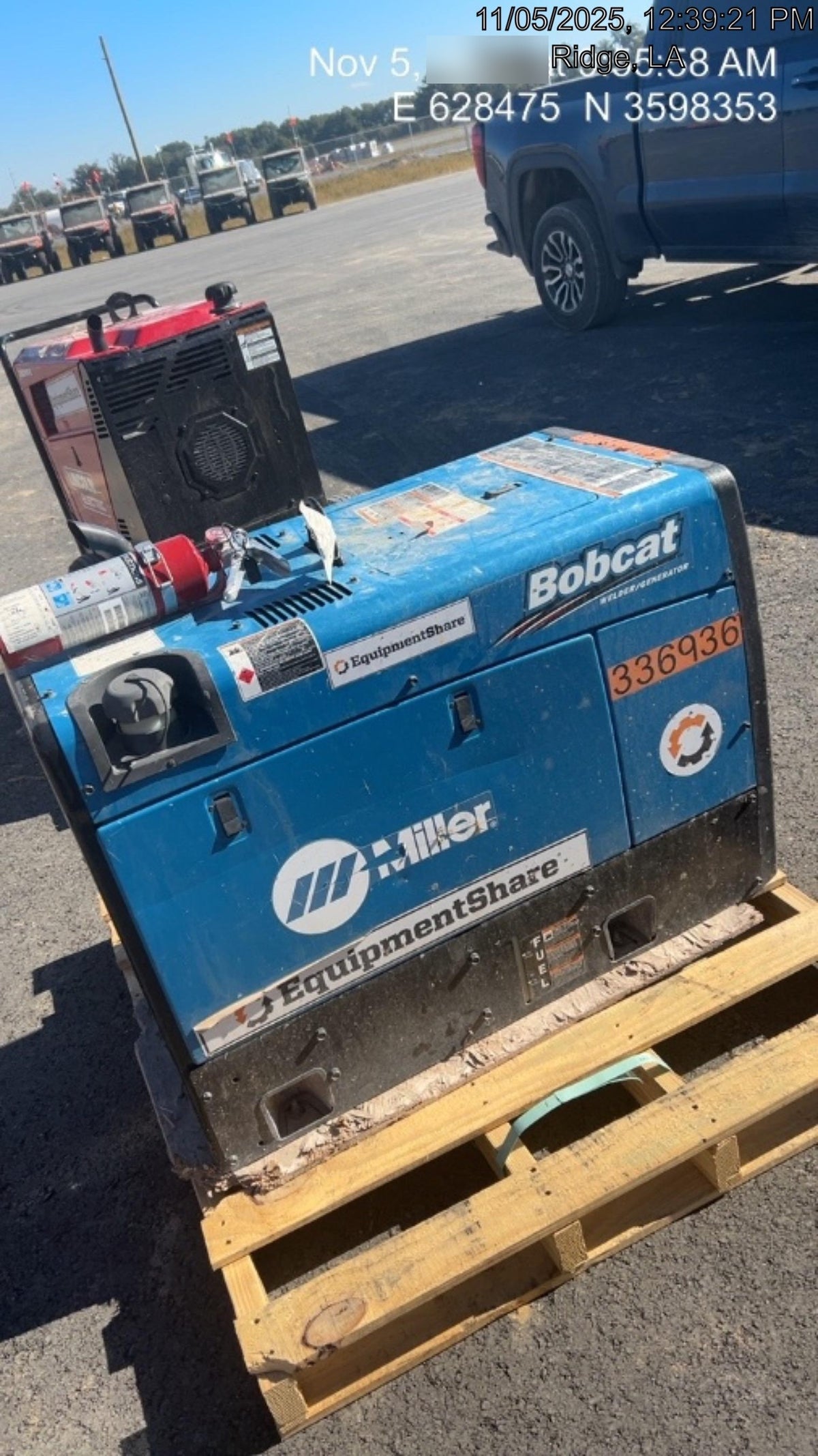 2023 Miller Electric BOBCAT 260 Kohler, GFCI, Remote Start/Stop, Running Gear