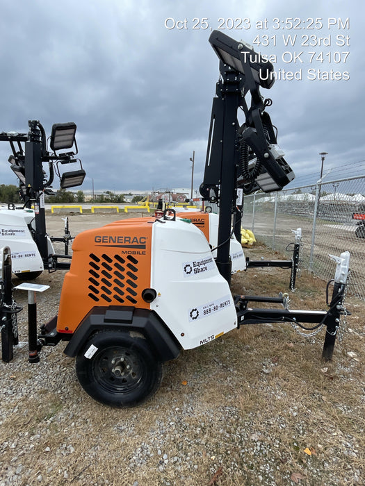 2023 Generac MLT2 Diesel, Flex Switch 120V Input, Powerzone Controller, (4) 320W LED Lights, 4kW Generator, 39.9 Gal Fuel Tank, 2" Ball, T3