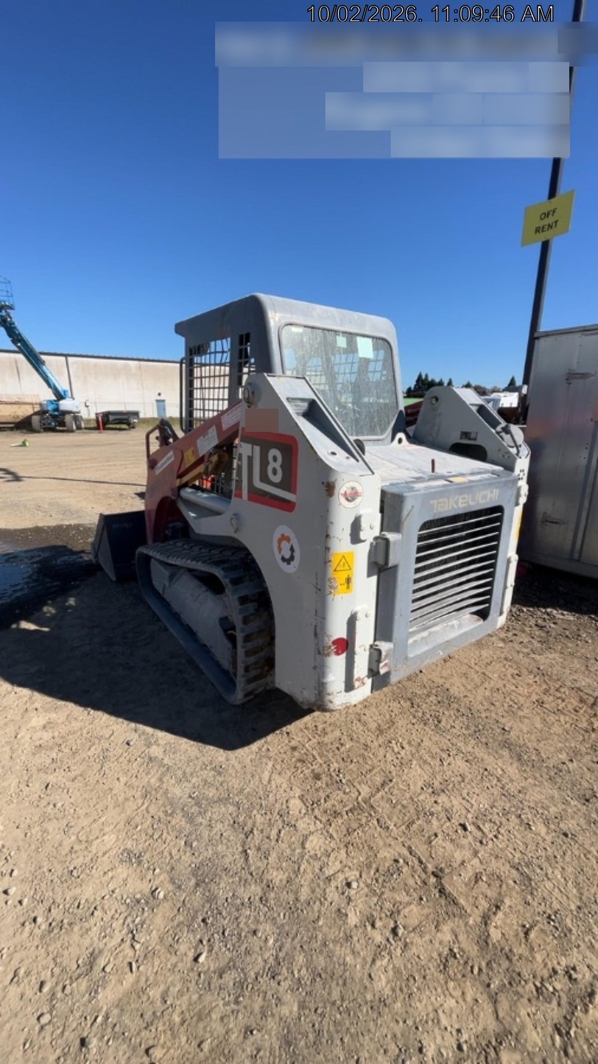 2019 TAKEUCHI TL8W
