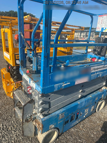 2019 Genie GS-1930 Fixed Rails with Chain Entry