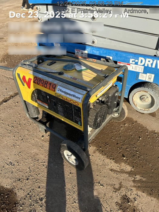 2022 WACKER NEUSON GP6600A