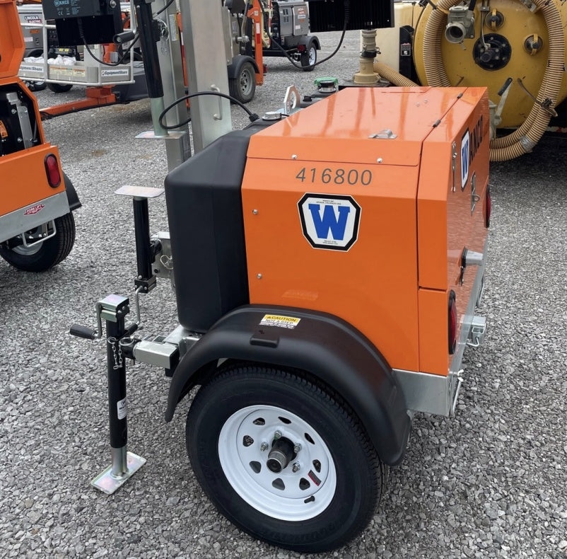 2024 Wanco WLTT-4MM4K Diesel, Deep Sea Controller, Shore Power Plug, Auto Start, (4) 350W LED Floodlights, 4kW Generator, 60 Gal Fuel Tank, 2" Ball, T3