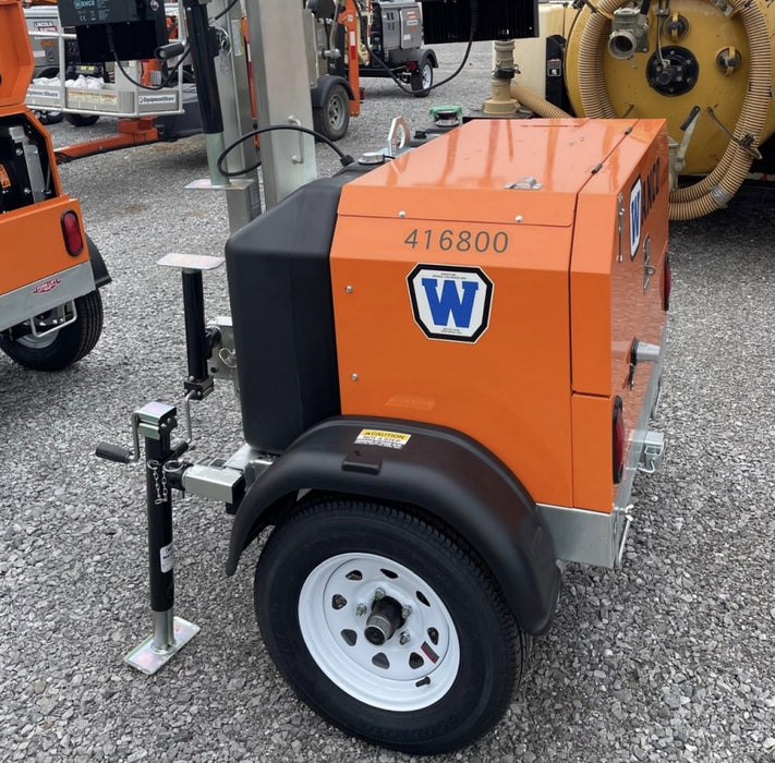 2024 Wanco WLTT-4MM4K Diesel, Deep Sea Controller, Shore Power Plug, Auto Start, (4) 350W LED Floodlights, 4kW Generator, 60 Gal Fuel Tank, 2" Ball, T3