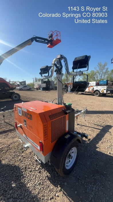 2023 Wanco WLTT-4MM4K Diesel, Deep Sea Controller, Shore Power Plug, Auto Start, (4) 350W LED Floodlights, 4kW Generator, 60 Gal Fuel Tank, 2" Ball, T3