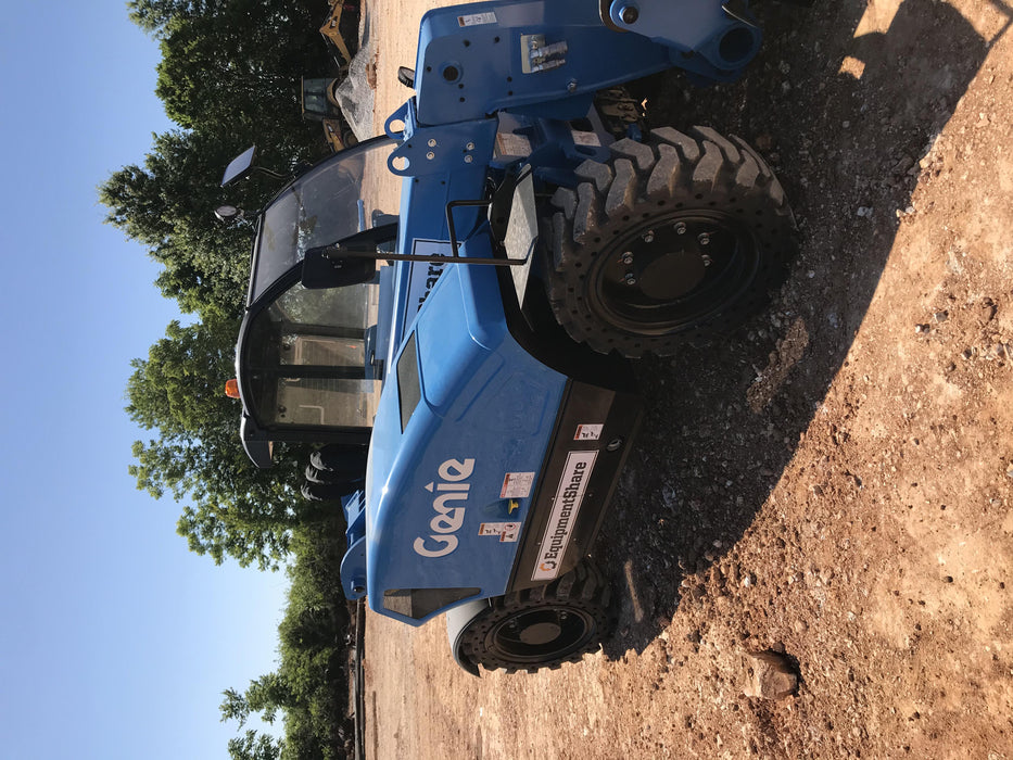 2020 Genie GTH-5519 Cab/Heat/Air, Solid Tires, Work Lights, Beacon, Aux Hydraulics, Back up Alarm