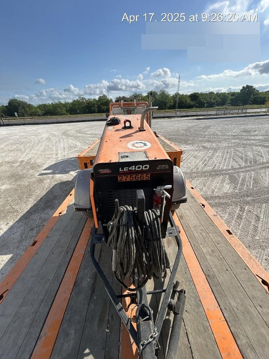 2022 Lincoln Electric LE400 Kubota V1505, Trlr, Cable Rack, Light Kit, ES Decals, T3