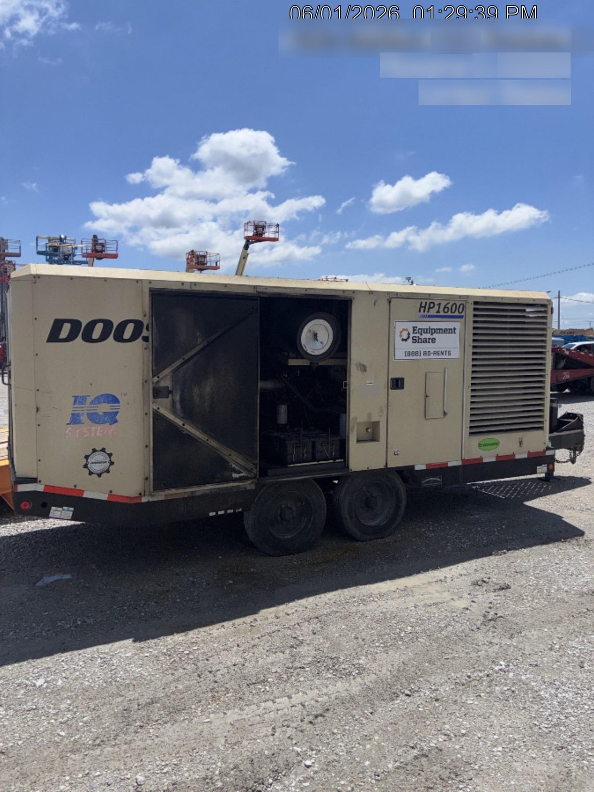 2018 DOOSAN HP1600WCU-T3 Tier 3 Reman