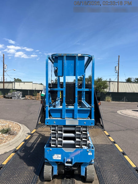2020 Genie GS-1930 Fixed rails with chain entry gate - Pre A92.20