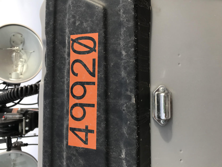 2019 Wacker Neuson LTV6L-MH Mobile Light Tower w/Fuel Level Sensor Installed