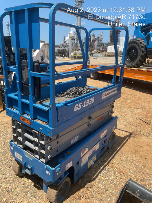 2020 Genie GS-1930 Fixed rails with chain entry gate - Pre A92.20