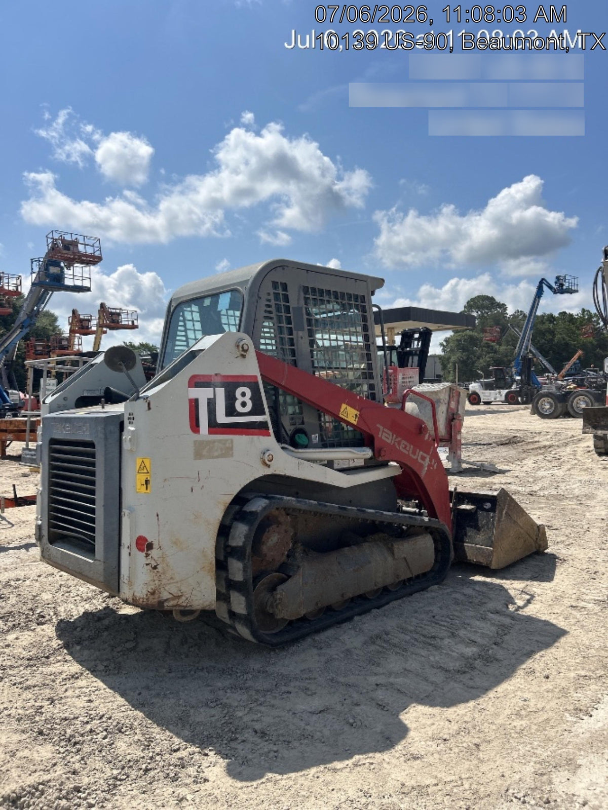 2019 TAKEUCHI TL8